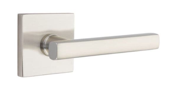 5110FRLUS15LH Freestone Lever Left Hand Passage with Square Rose, Satin Nickel