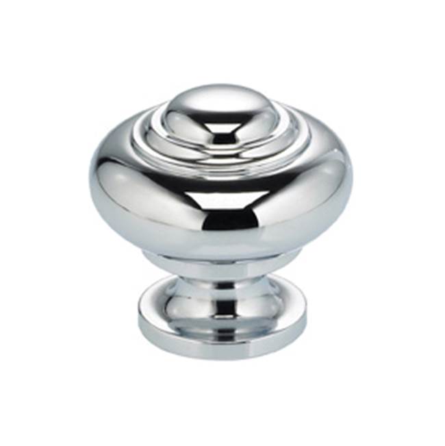 9102-30.26 1.187 in. Cabinet Knob, Polished Chrome Plated