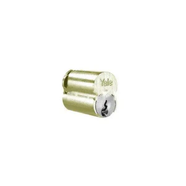 1210TC606 Large Format IC 6 Pin Cylinder with TC Keyway - US4 606, Satin Brass