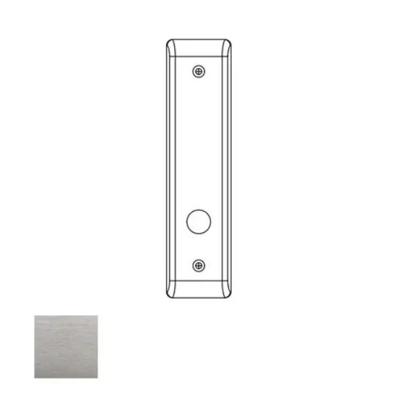 CN87201626 Yale Commercial Mortise Inside Escutcheon, Grip only with Connecting Screws, Satin Chrome