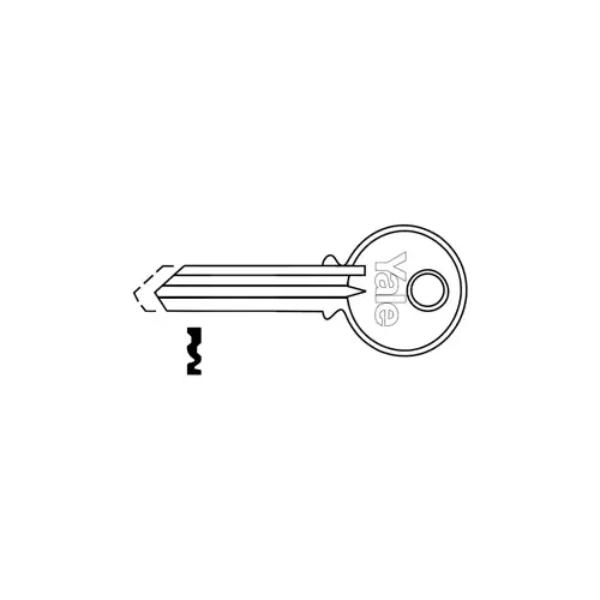 RN11GE 6-Pin Key Blanks - GE Keyway