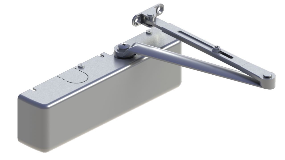 5100MLT16DBZ Multi-Mount 1-6 Adjustable Regular Door Closer, Dark Bronze