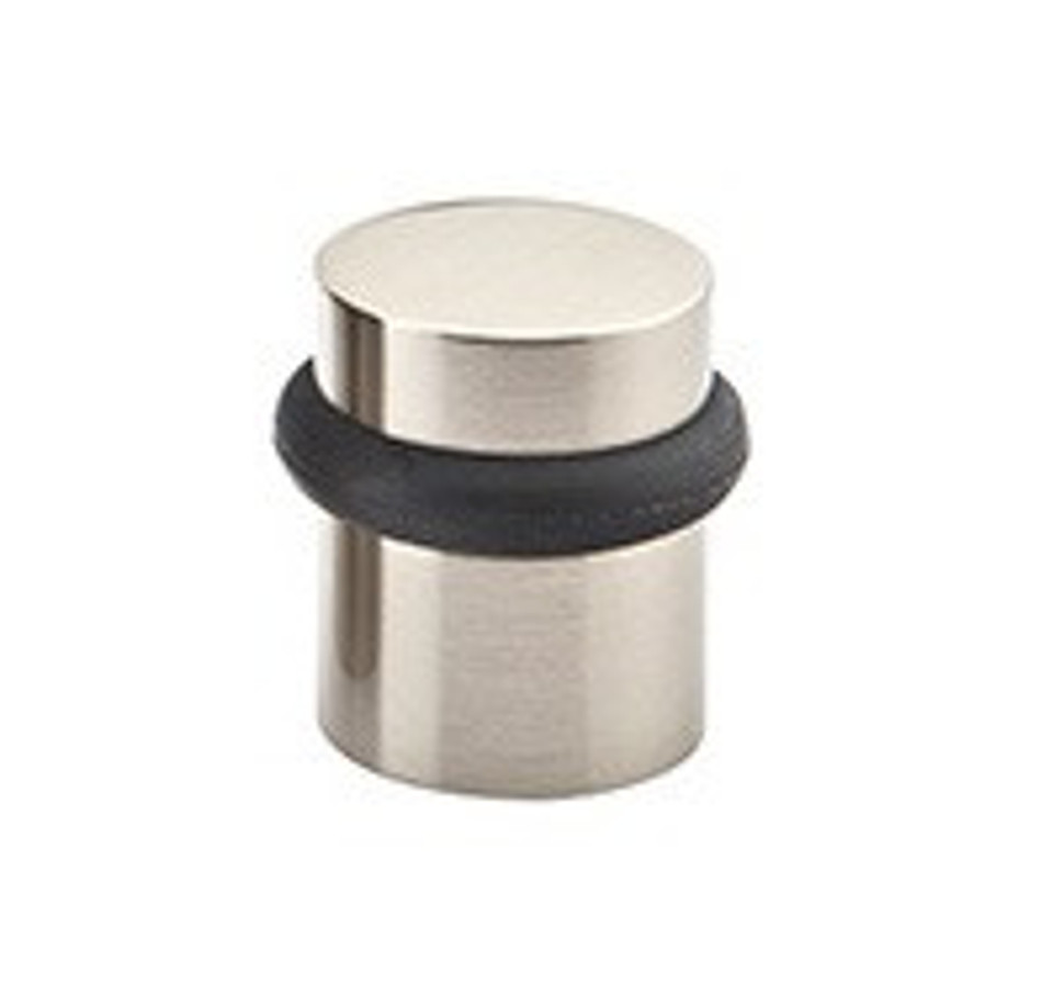 2257US3NL 1.5 in. Cylinder Floor Bumper, Unlacquered Brass