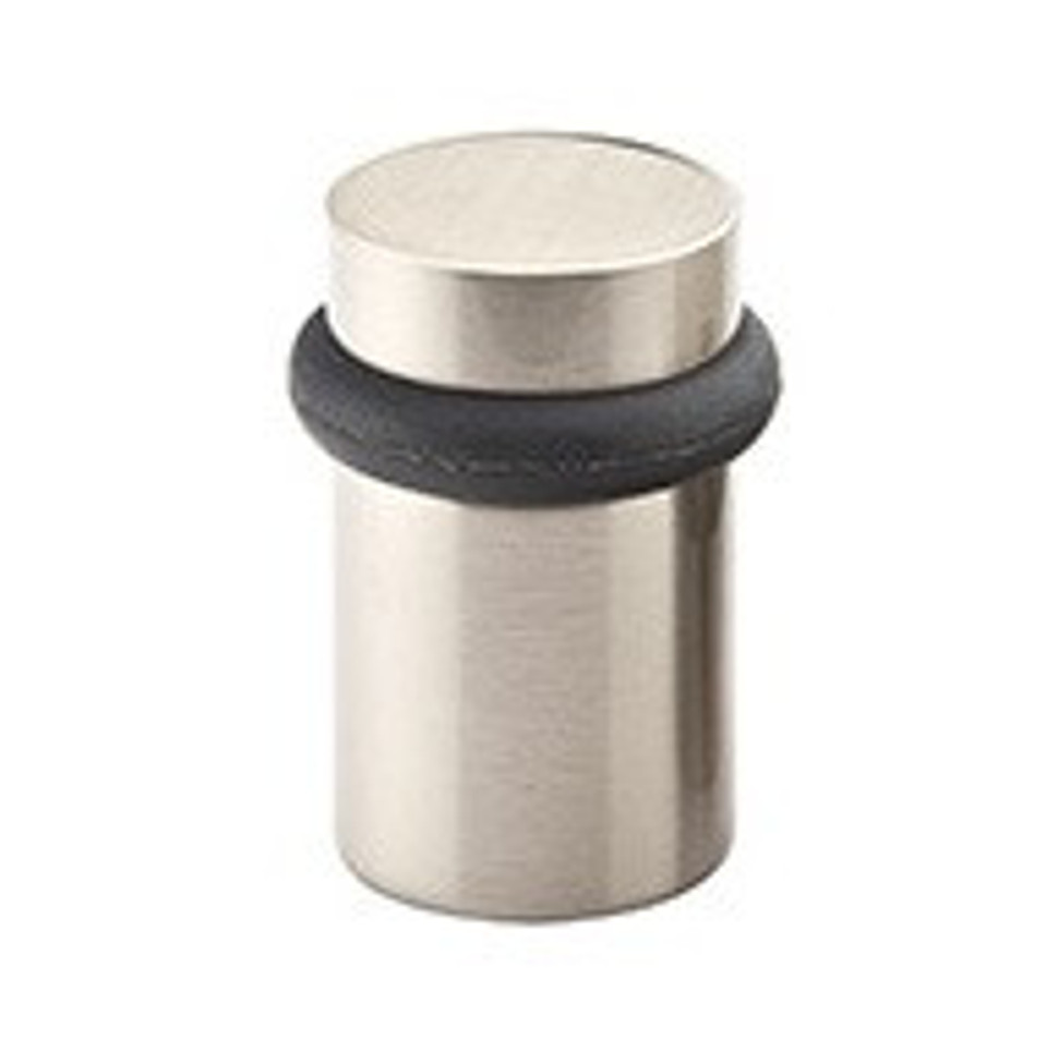 2258US3NL 2 in. Cylinder Floor Bumper, Unlacquered Brass
