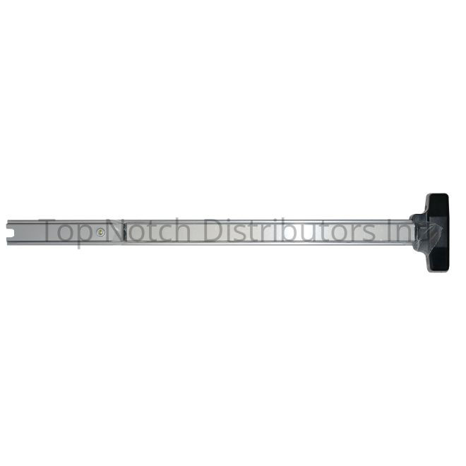 19VEO6893 3 ft. Surface Vertical Rod Exit Device Only, Aluminum