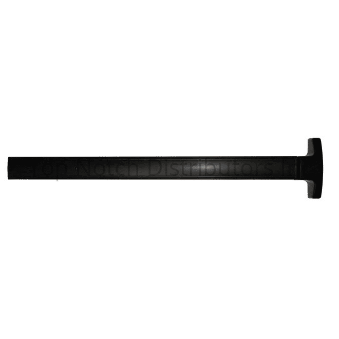 1792NLOP71136 36 in. Rim Exit Device with Night Latch Trim, Black