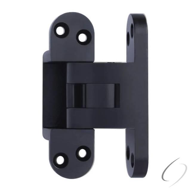 518US19 4.62 x 1.25 in. Throw Invisible Hinge, Black