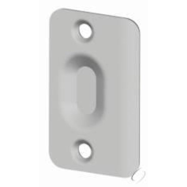 14484 Full Lip Strike Plate for Ball Catch44 Satin Brass