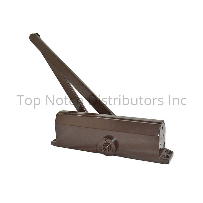 SC61ARWPA695 Light & Medium Duty Surface Door Closer with Regular & Parallel Arm Bracket, Dark Bronze