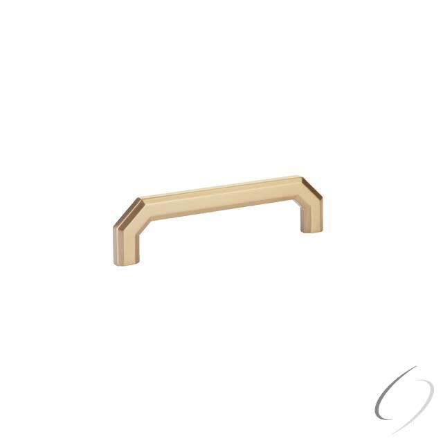 86616US4 5 in. Riviera Center to Center Cabinet Pull, Satin Brass