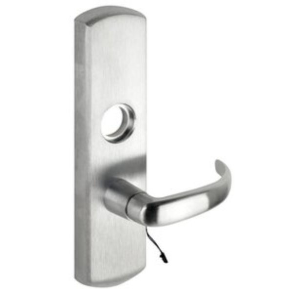 M996LR26DLHR17 Left Hand Reverse 17 Lever Motor Driven Electric Unlocking Trim for 98 & 99 Rim or Vertical, Satin Chrome