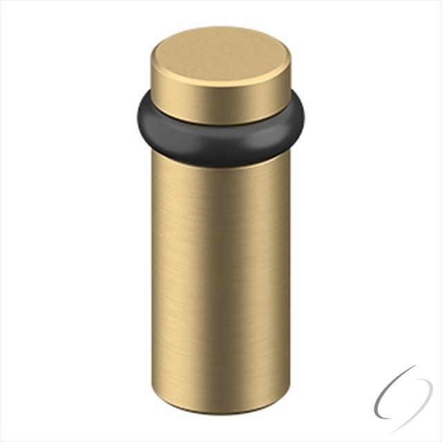 UFB6000U4 3 in. Round Universal Floor Bumper, Satin Brass