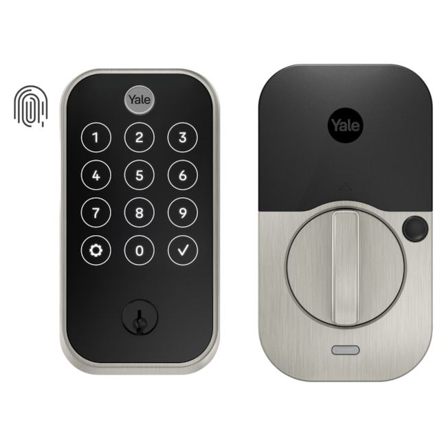 YRD420FBLE619 Assure 2 Smart Bluetooth Touchscreen Keypad Electronic Deadbolt Lock - Satin Nickel