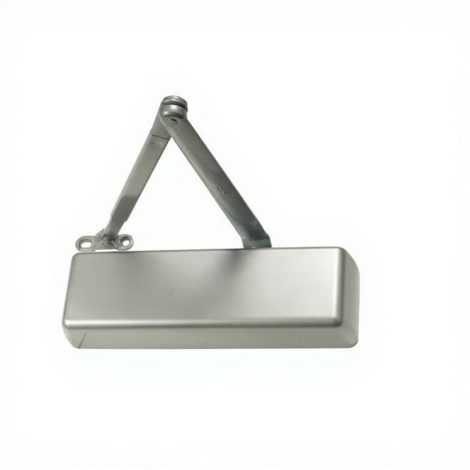 LCN 4011REGALRH Right Hand Size 1 Surface Mounted Pull Side Smoothee Heavy Duty Door Closer with TBSRT Thru Bolts 689 - Aluminum Finish