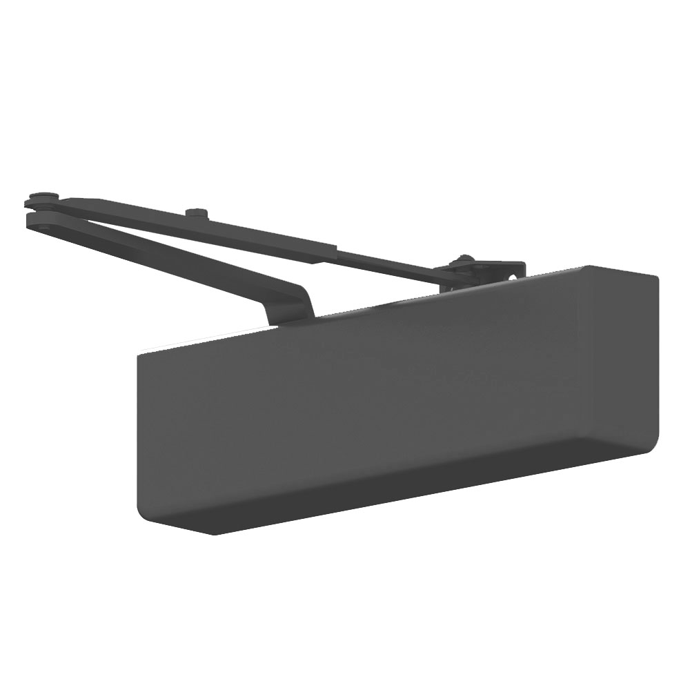 SC71ARWPA622 Heavy Duty Surface Door Closer with Regular Arm & Parallel Arm Bracket, Matte Black Finish
