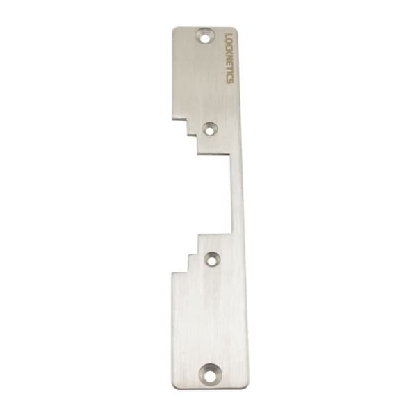 CWFPKITUS32D Radius Corner Faceplate 7.312 x 1.437 in. Wood Applications, Satin Stainless Steel Finish