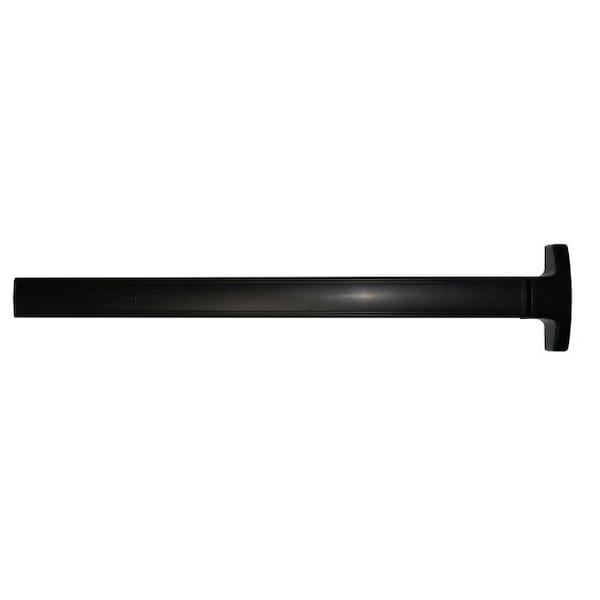 1790EO71136 36 in. Rim Exit Device Only Flat, Black Finish