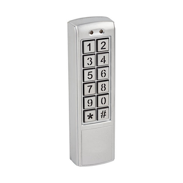 DKPNS Outdoor Digital Keypad with Up to 1010 Users with Two Zones & Relocking Time Delay