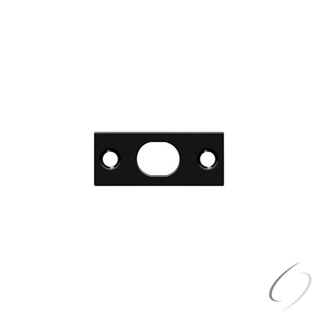 SP12EFB19 Strike Plate for Extension Flush Bolt - Black Finish
