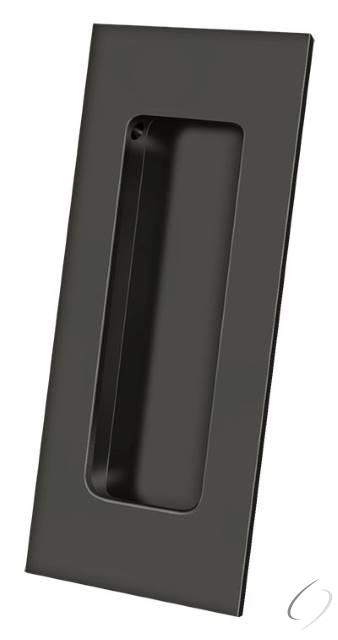 FP40U10B 4 x 1.87 in. Heavy Duty Rectangular Flush Pull - Oil Rubbed Bronze Finish