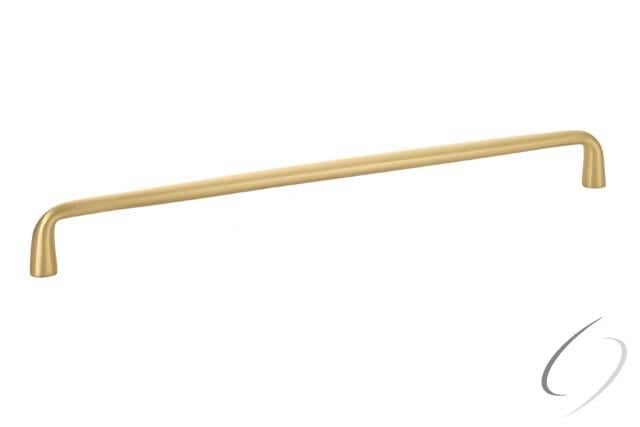 86260US4 10 in. Center To Center Orbit Cabinet Pull - Satin Brass Finish