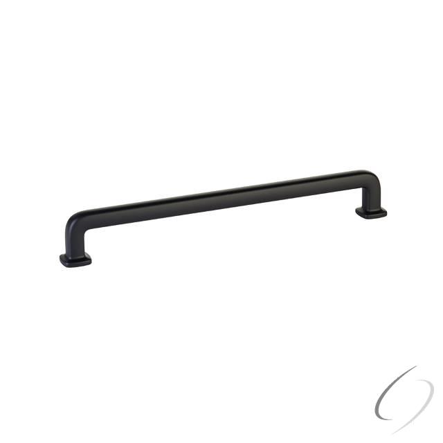 86637US19 8 in. Center To Center Westridge Cabinet Pull - Flat Black Finish