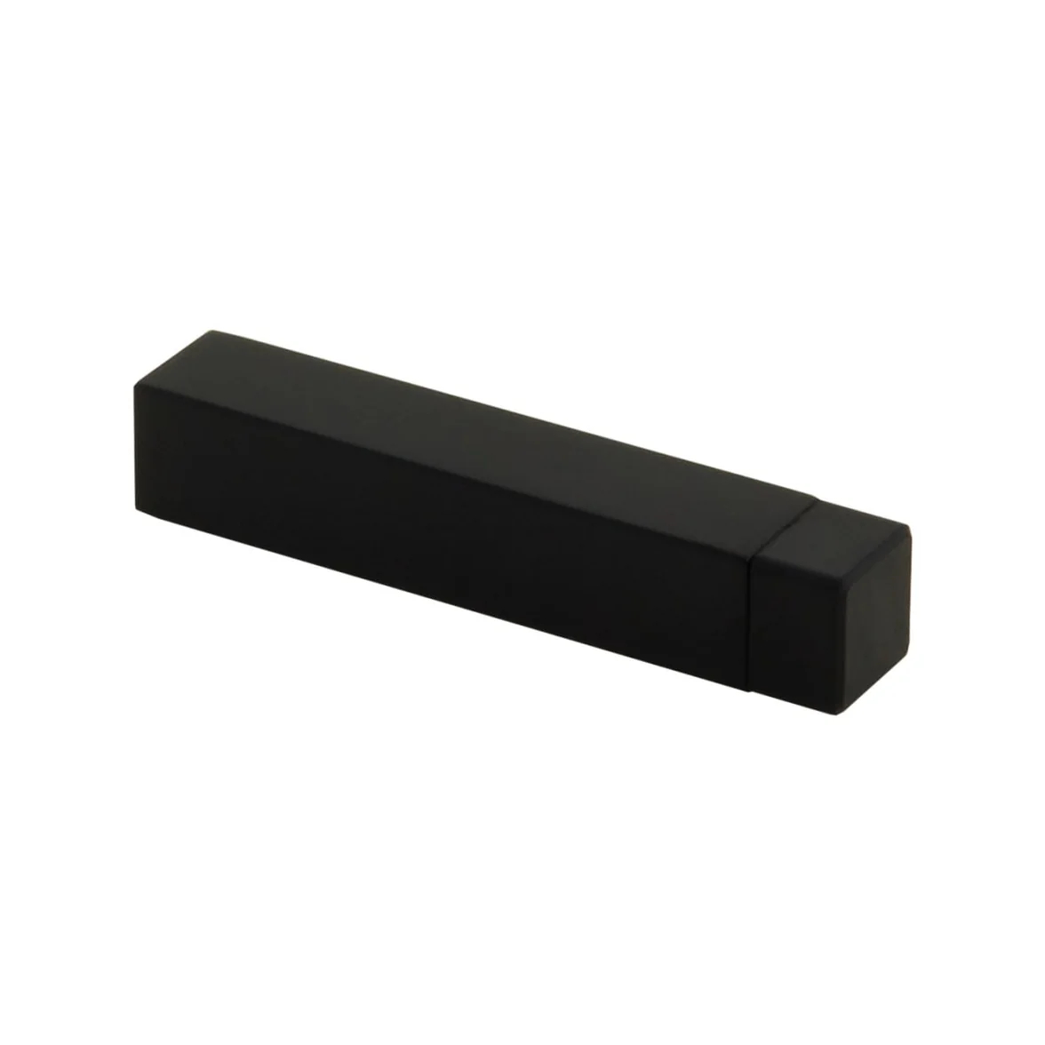 2237US19 4 in. Long Square Baseboard Bumper - Flat Black