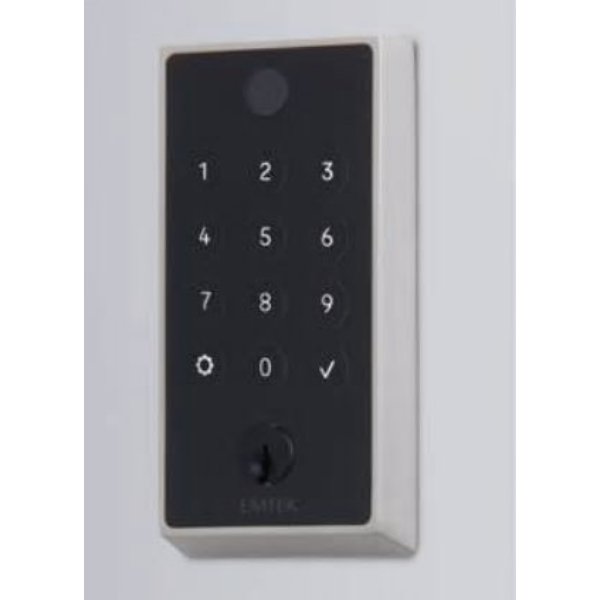 EMP23231US15 Empowered 2 Touch Keyed Deadbolt with Bluetooth & Wi-Fi for 1.75 to 2 in. Door, Satin Nickel