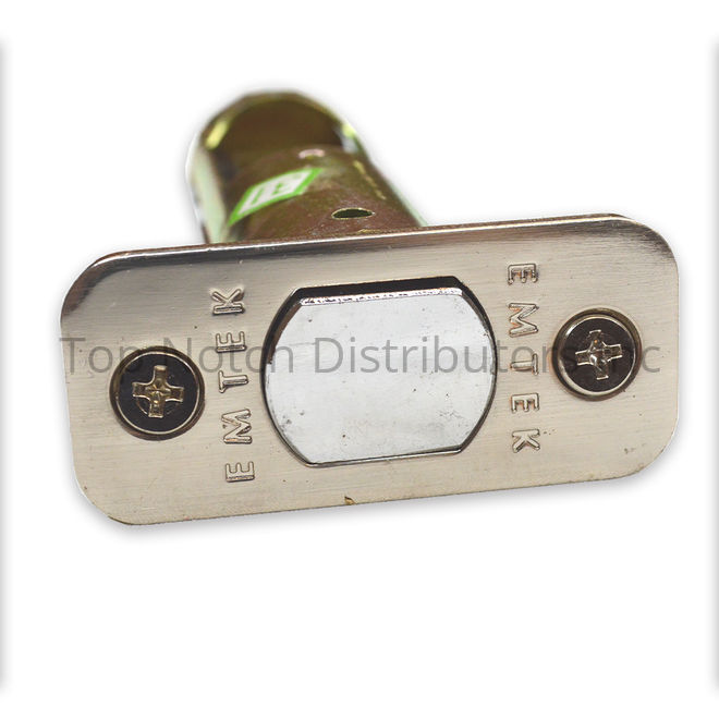 LC4-DBLCH237R-US15 2.37 in. Backset Radius Deadbolt Latch, Satin Nickel