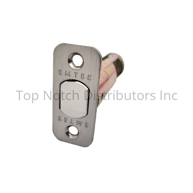LC4-DBLCH275R-US15 2.75 in. Backset Radius Deadbolt Latch, Satin Nickel