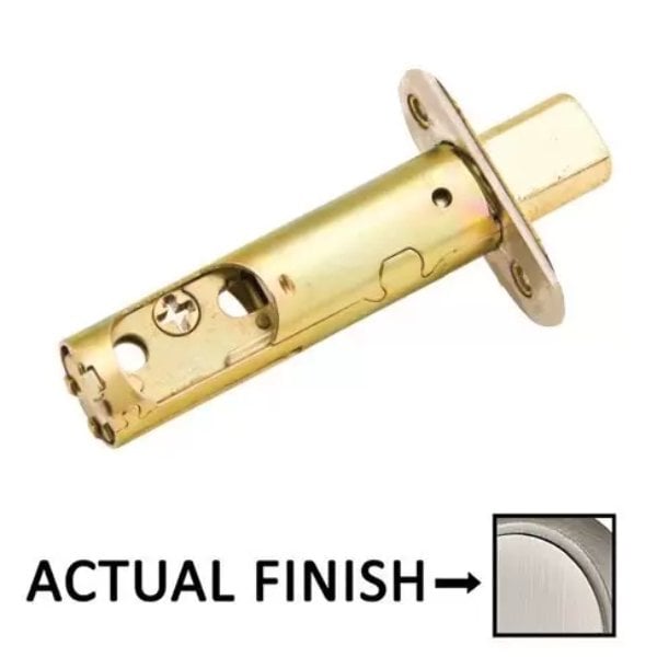 LC4-DBLCH275R-US15A 2.75 in. Backset Radius Deadbolt Latch, Pewter