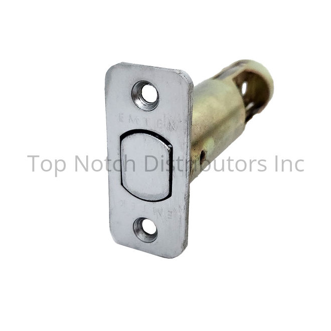 LC4-DBLCH275R-US26 2.75 in. Backset Radius Deadbolt Latch, Polished Chrome