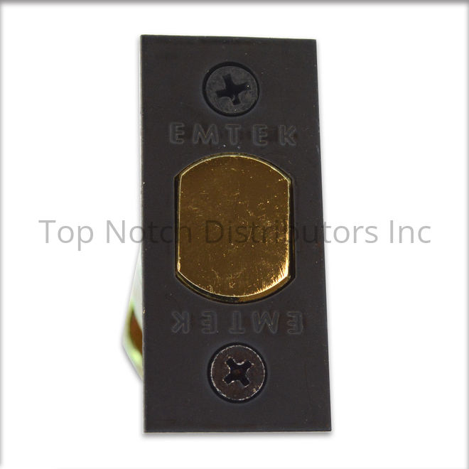 LC4-DBLTCH237-US19 2.37 in. Backset Square Deadbolt Latch, Flat Black