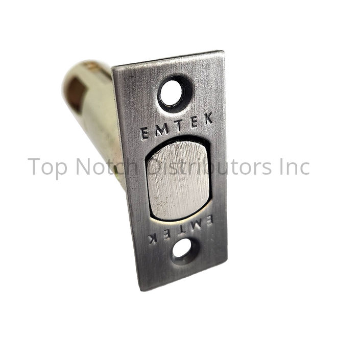 LC4-DBLTCH275-US15A 2.75 in. Backset Square Deadbolt Latch, Pewter