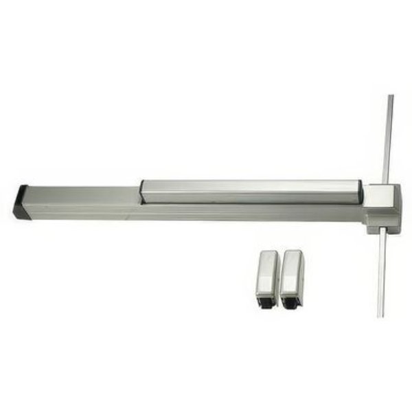 2227EOF6894 4 ft. Fire Rated Surface Vertical Rod Exit Device, Aluminum
