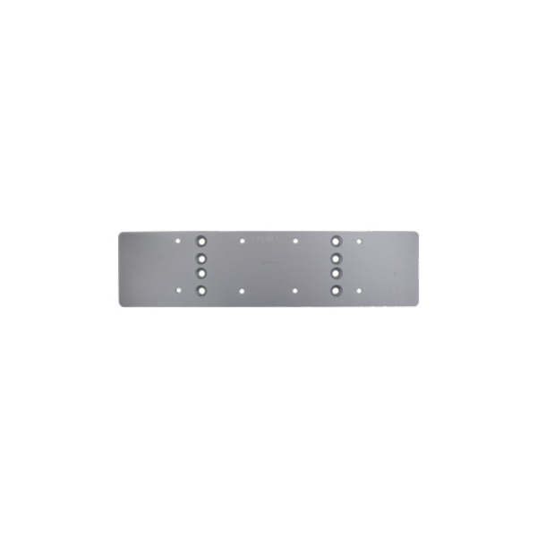 BP89689 2.87 in. Wide Backplate for Top Jamb with Frame - Aluminum Finish