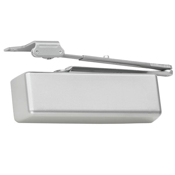 LCN 4040XPRWPAALSRI Parallel Arm Super Smoothie Heavy Duty Adjustable 1-6 Surface Mounted Regular Door Closer - Aluminum Finish