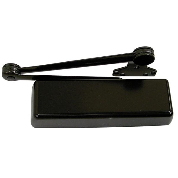 LCN 4041DELEDADKBRZ Action Door Closer with Extra Heavy Duty Parallel Arm - Dark Bronze