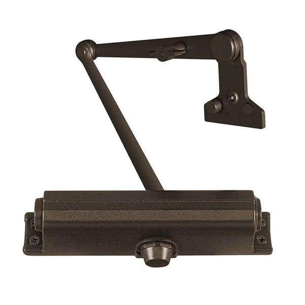 LCN 1261REGDKBRZ Heavy Duty Hold Open Parallel Arm Door Closer with Cushion Stop - Dark Bronze