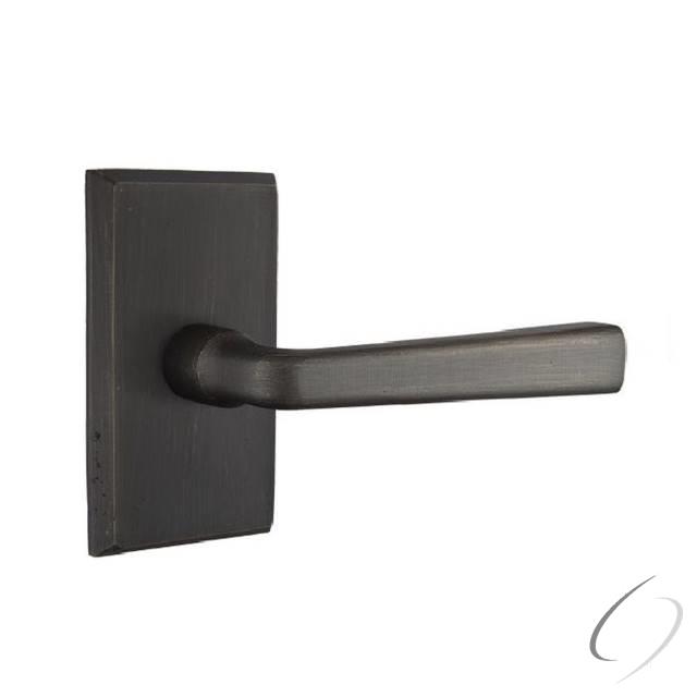 7204CRMBRH Cimarron Lever Right Hand Privacy with Style No.3 Rose, Medium Bronze