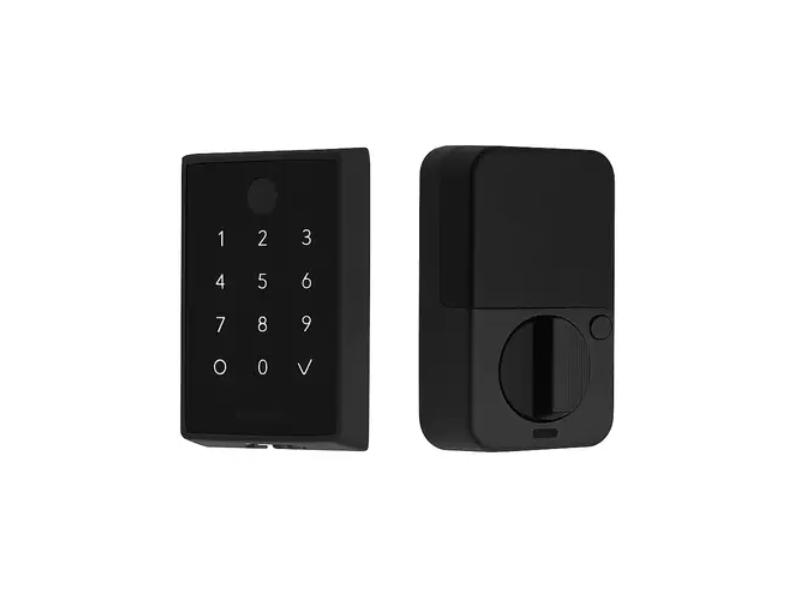 EMP20201US19 Empowered 2 Touch Key Free Deadbolt with Bluetooth for 1.75 in. to 2 in. Door, Flat Black