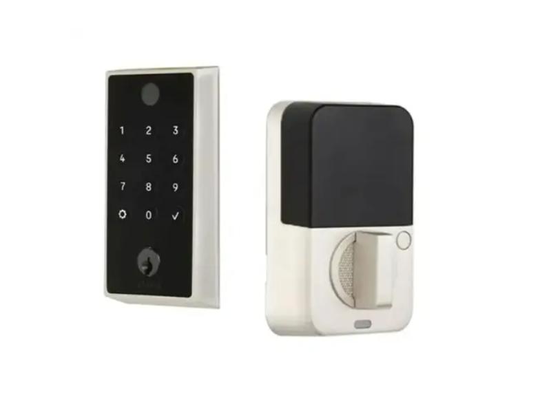 EMP22221US15 Empowered 2 Touch Keyed Deadbolt with Bluetooth for 1.75 in. to 2 in. Door, Satin Nickel