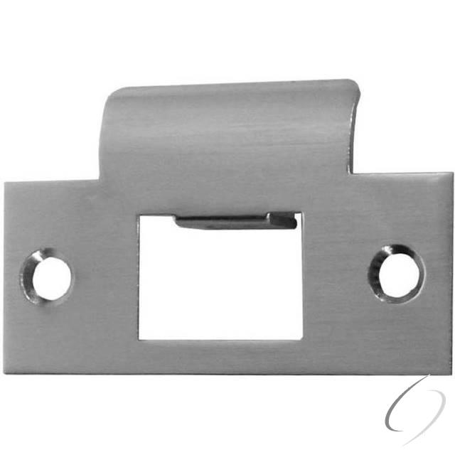 86087US26 Square Corner T-Strike, Bright Chrome