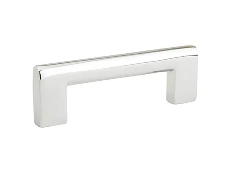 86164US3NL 6 in. Center to Center Trail Cabinet Pull, Unlacquered Brass