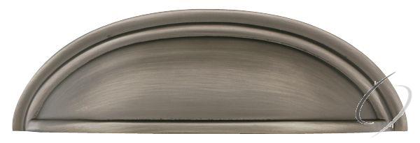 86173US15A 4 in. Center to Center Cup Cabinet Pull, Antique Nickel