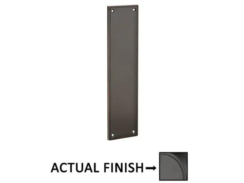 86436US15 Modern Push Plate, Satin Nickel