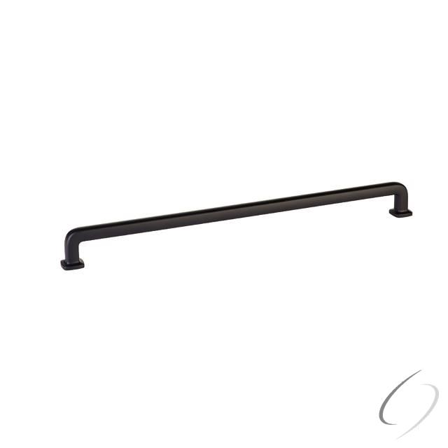 86639US19 Westridge Cabinet Pull with 12 in. Center to Center, Flat Black