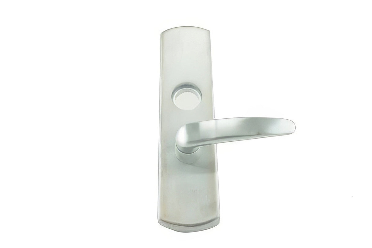 M996LR26DRHR07 Right Hand Reverse 07 Lever Motor Driven Electric Unlocking Trim for 98 & 99 Rim or Vertical 626 - Satin Chrome