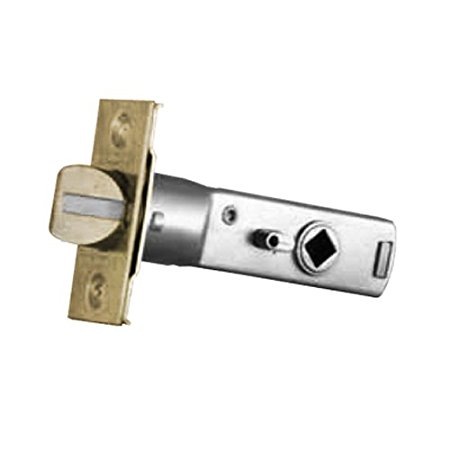 Picture of Baldwin 5513050 2.75 in. Interior Passage Latch with Backset&#44; Satin Brass & Black