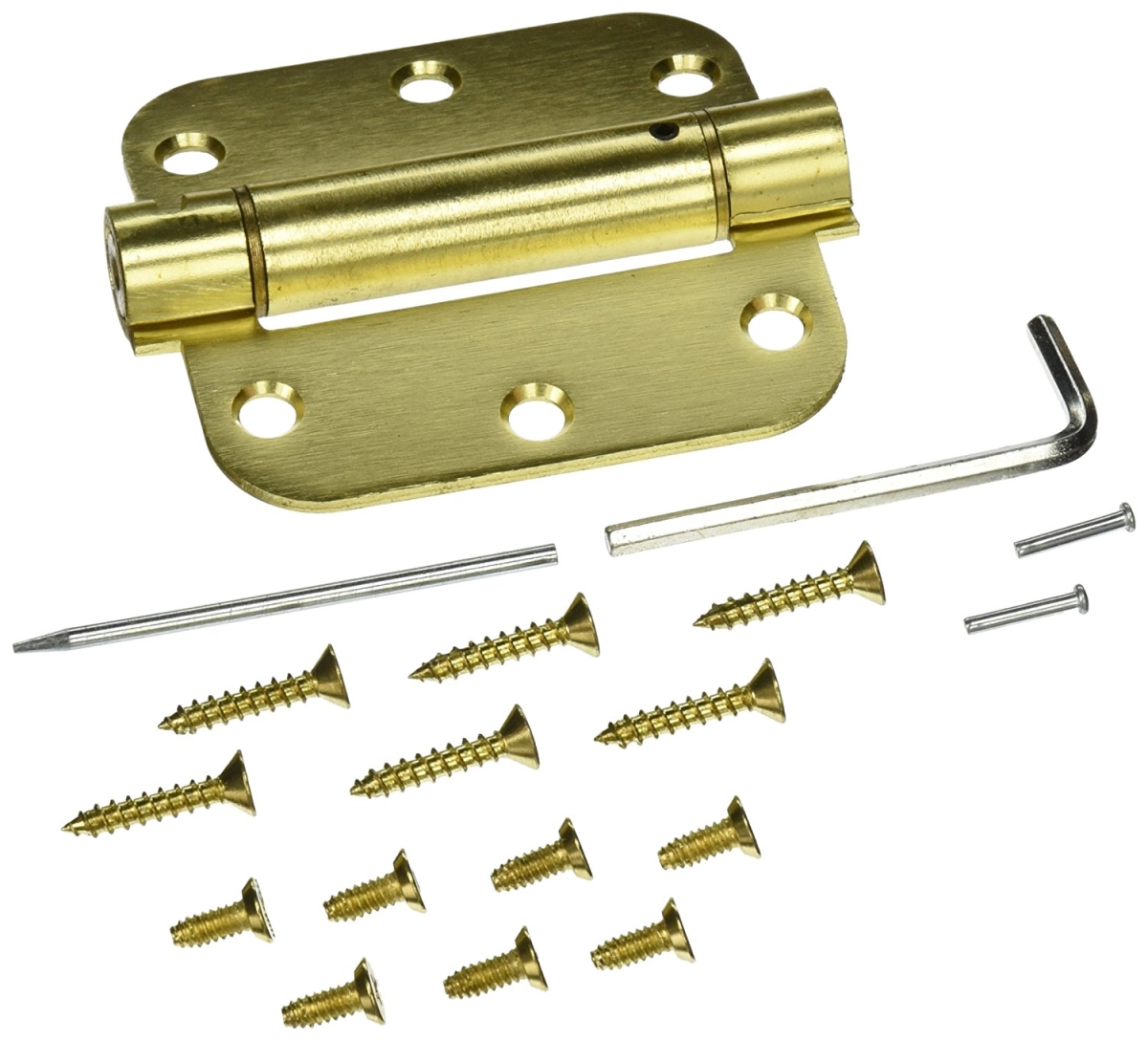 3.5 x 3.5 x 0.62 in. Spring Hinge Steel-US4